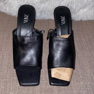 Zara high-heeled sandals